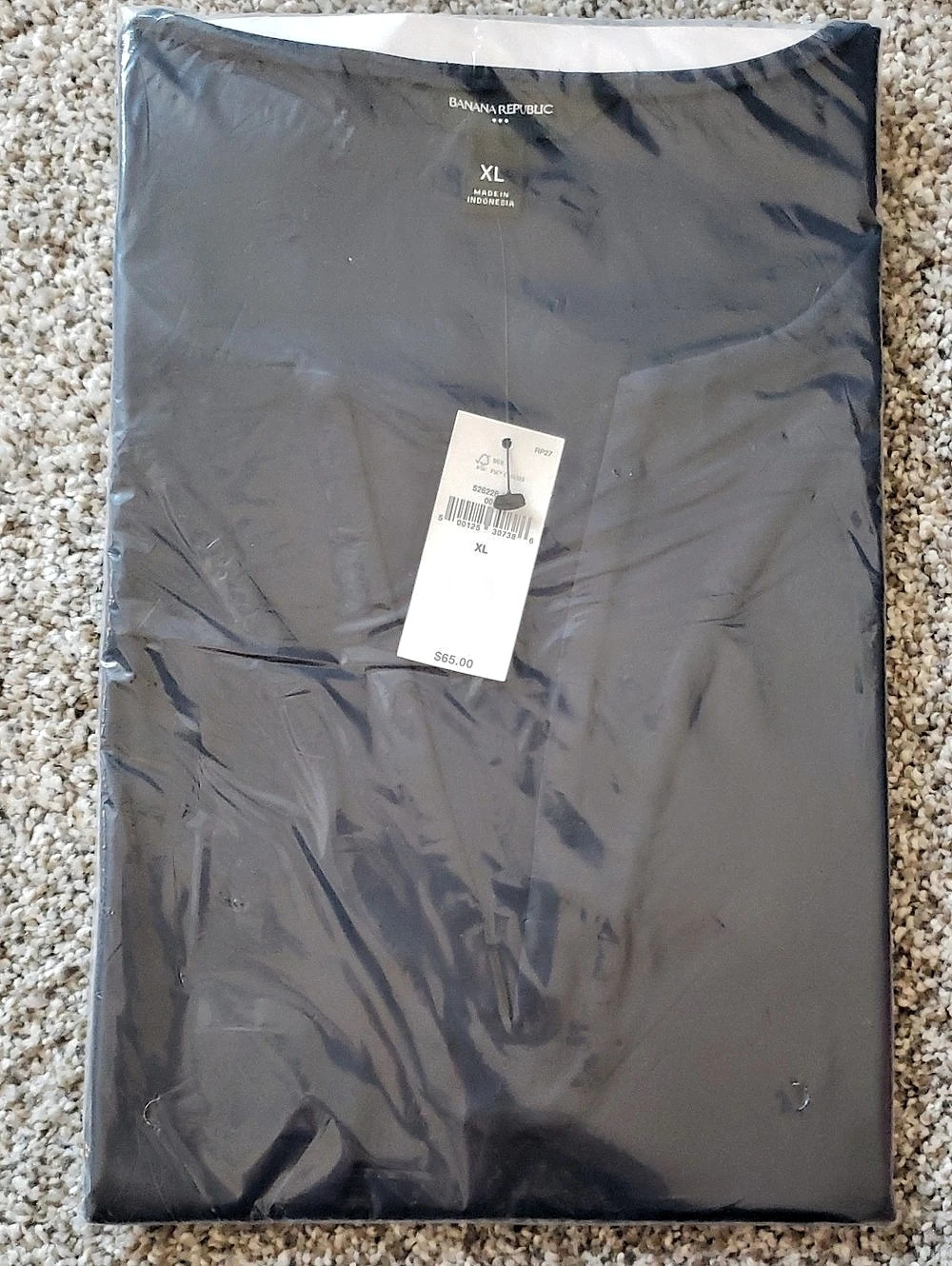 Banana Republic Sleeveless Navy Top XL NWT